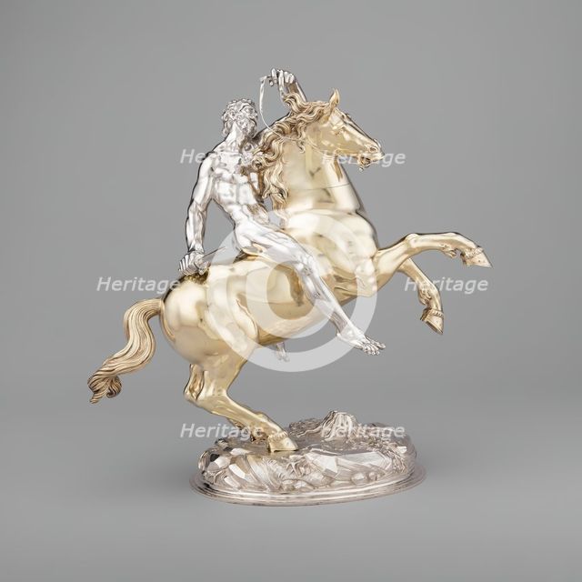 Horse and Rider, Ulm, 1630. Creator: Hans Ludwig Kienle.