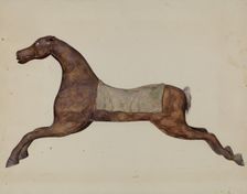 Horse, c. 1938. Creator: James Baare Turnbull