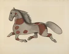 Horse, c. 1939. Creator: Selma Sandler