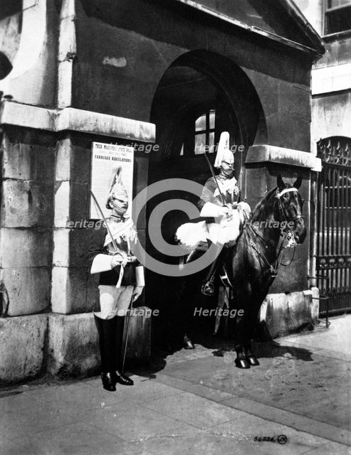 Horse Guards in Whitehall, City of Westminster, London. Creator: Unknown.