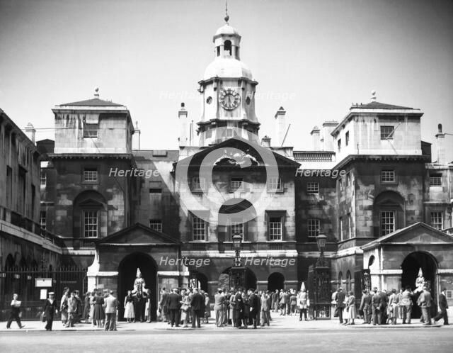 Horse Guards Parade, London, c1955.  Creator: Arthur Charles Kirby Ware.