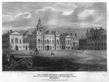 Horse Guards, Westminster, London, 1810.Artist: G Cooke