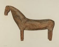 Horse Figure, 1940. Creator: Hester Duany