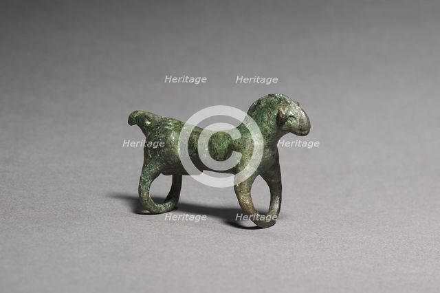 Horse Figurine with Looped Legs, mid 6th century BC. Creator: Unknown.