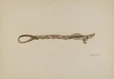 Horse Hobble, c. 1939. Creator: Mary Hansen