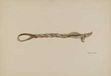 Horse Hobble, c. 1939. Creator: Mary Hansen