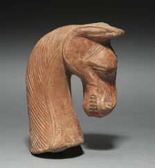 Horse Head, 700s BC. Creator: Unknown