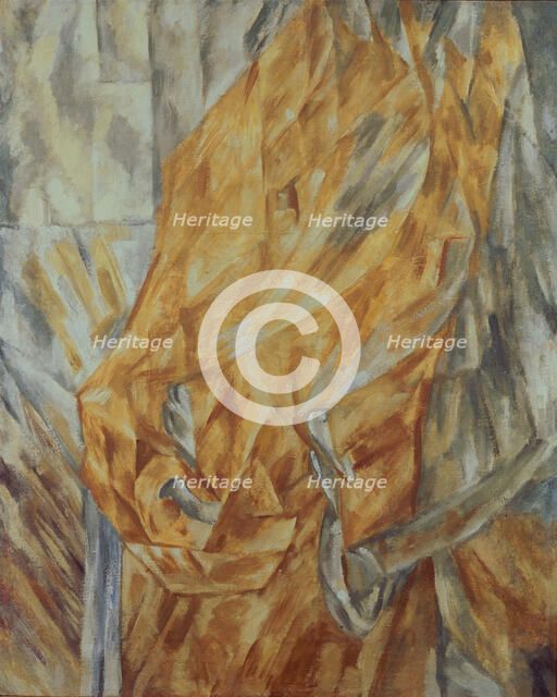 Horse Head, 1912. Artist: Le Dantyu, Mikhail Vasilyevich (1891-1917)