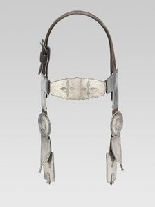 Horse Headstall, 1870s. Creator: Unknown