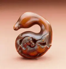 Horse in Gourd, First half of 19th century. Creator: Naito Toyomasa