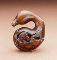 Horse in Gourd, First half of 19th century. Creator: Naito Toyomasa