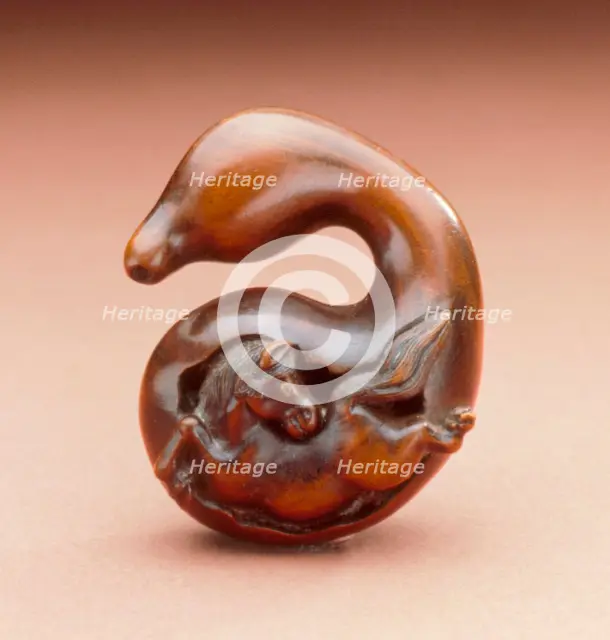 Horse in Gourd, First half of 19th century. Creator: Naito Toyomasa.