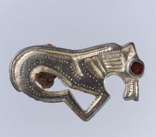Horse-Shaped Brooch, Frankish, 6th century. Creator: Unknown