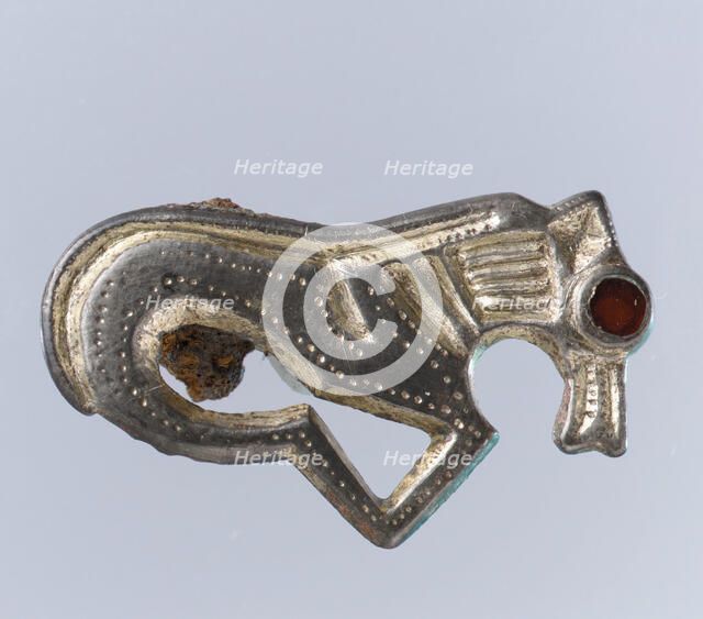 Horse-Shaped Brooch, Frankish, 6th century. Creator: Unknown.