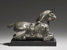 Horse-Shaped Drinking Vessel, 200-325. Creator: Unknown