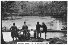 Horse Shoe Falls, Llangollen, 1937
