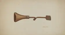 Horse Shoer's Knife, c. 1940. Creator: George C. Brown