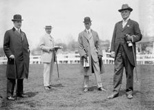 Horse Shows - 2 Unidentified; P.G. Gerry; Judge W.H. Moore, 1911. Creator: Harris & Ewing