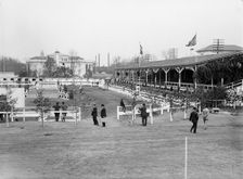 Horse Shows, General View, 1914. Creator: Harris & Ewing