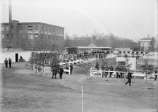 Horse Shows, General View, 1914. Creator: Harris & Ewing