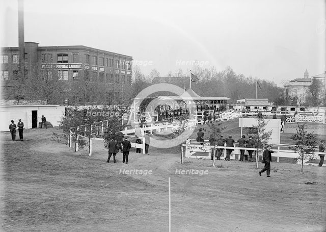 Horse Shows, General View, 1914. Creator: Harris & Ewing.