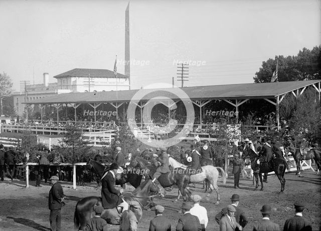 Horse Shows - General Views, 1912. Creator: Harris & Ewing.