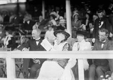 Horse Shows - Gifford Pinchot; Mrs. Charles Boughton Wood, 1913. Creator: Harris & Ewing