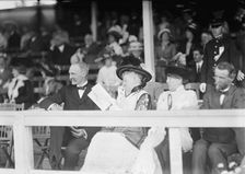 Horse Shows - Gifford Pinchot; Mrs. Charles Boughton Wood, 1913. Creator: Harris & Ewing