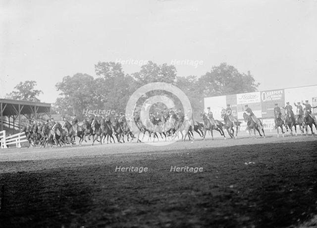 Horse Shows - Demns - By Ft. Myer Cav., 1910. Creator: Harris & Ewing.