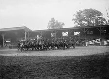Horse Shows - Demns - By Ft. Myer Cav., 1910. Creator: Harris & Ewing