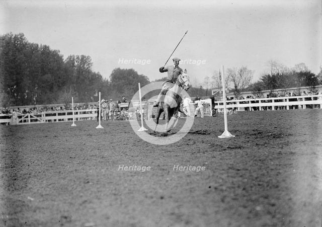 Horse Shows - Hugh Leagare, 1911. Creator: Harris & Ewing.