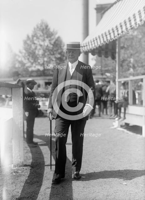 Horse Shows - Judge William H. Moore, 1916. Creator: Harris & Ewing.