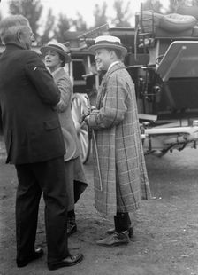 Horse Shows - Judge William H. Moore; Mrs. C.A. Munn; Miss Harriman, 1917. Creator: Harris & Ewing