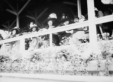 Horse Shows - Ladies Watching, 1911. Creator: Harris & Ewing