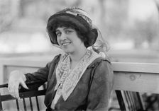 Horse Shows - Miss Ellen Rasmussen, 1912. Creator: Harris & Ewing