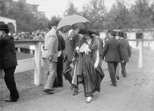 Horse Shows - Mrs. Jerome Bonaparte, 1917. Creator: Harris & Ewing