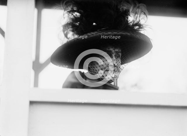 Horse Shows - Mrs. Perry Belmont, 1912. Creator: Harris & Ewing.