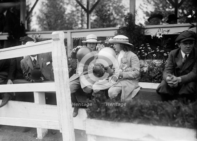 Horse Shows - Society, 1916. Creator: Harris & Ewing.
