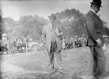 Horse Shows - Senator Bailey of Texas, 1910. Creator: Harris & Ewing