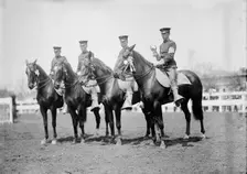 Horse Shows - U.S. Cavalry, 1911. Creator: Harris & Ewing