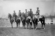 Horse Shows - U.S. Cavalry, 1911. Creator: Harris & Ewing