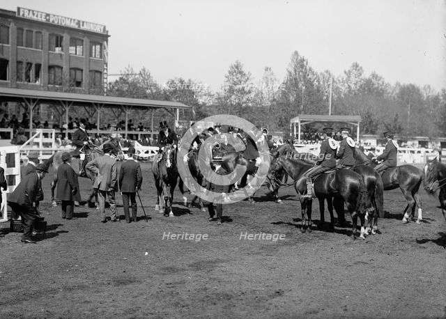 Horse Shows - Unidentified Entrant, 1912. Creator: Harris & Ewing.