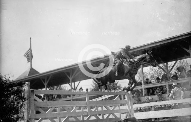 Horse Shows - Unidentified Entrant, 1912. Creator: Harris & Ewing.