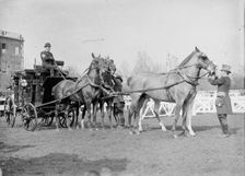 Horse Show - Busch, Adolphus, Iii, of St. Louis, 1911. Creator: Harris & Ewing