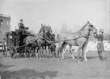 Horse Show - Busch, Adolphus, Iii, of St. Louis, 1911. Creator: Harris & Ewing