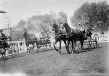 Horse Show - Miles, Nelson Appleton., Lt. Gen., U.S.A., 1911. Creator: Harris & Ewing