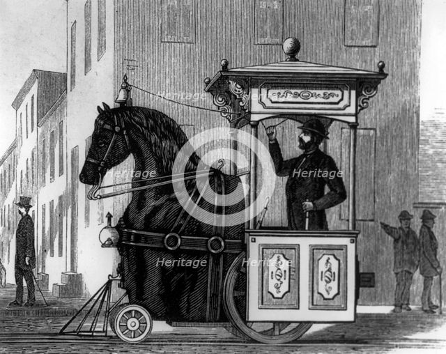 Horse power, 1876. Creator: Unknown.