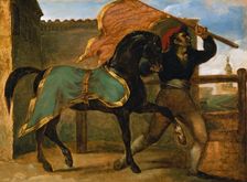 Horse Race, 1817. Creator: Theodore Gericault