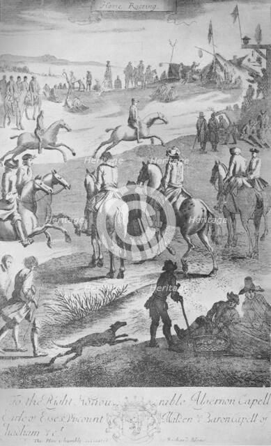 'Horse-Racing', c1650-1700, (1911). Artist: Unknown.