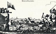 Horse Racing, (c1804), 1903